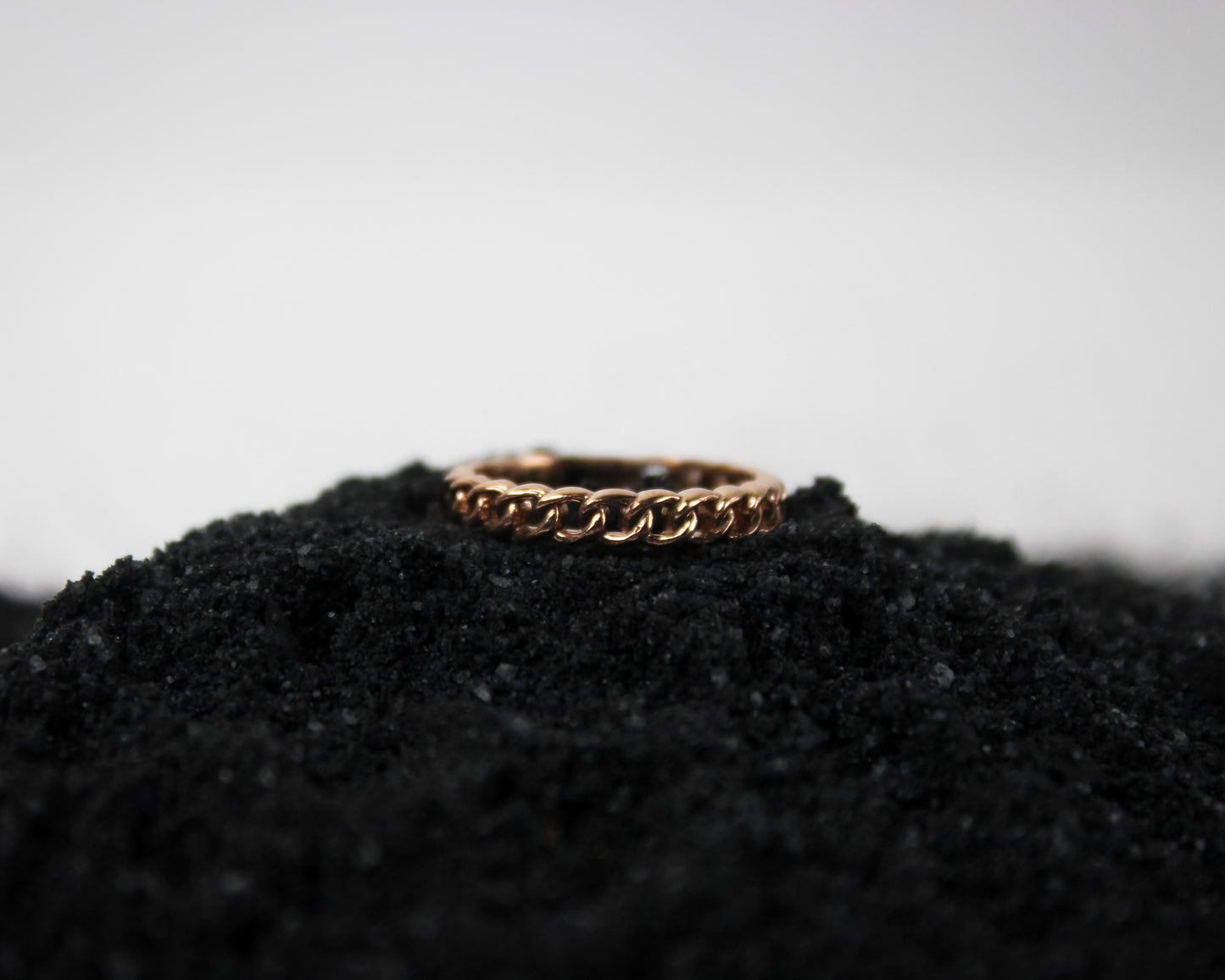 Chain Loop Ring (rose gold)