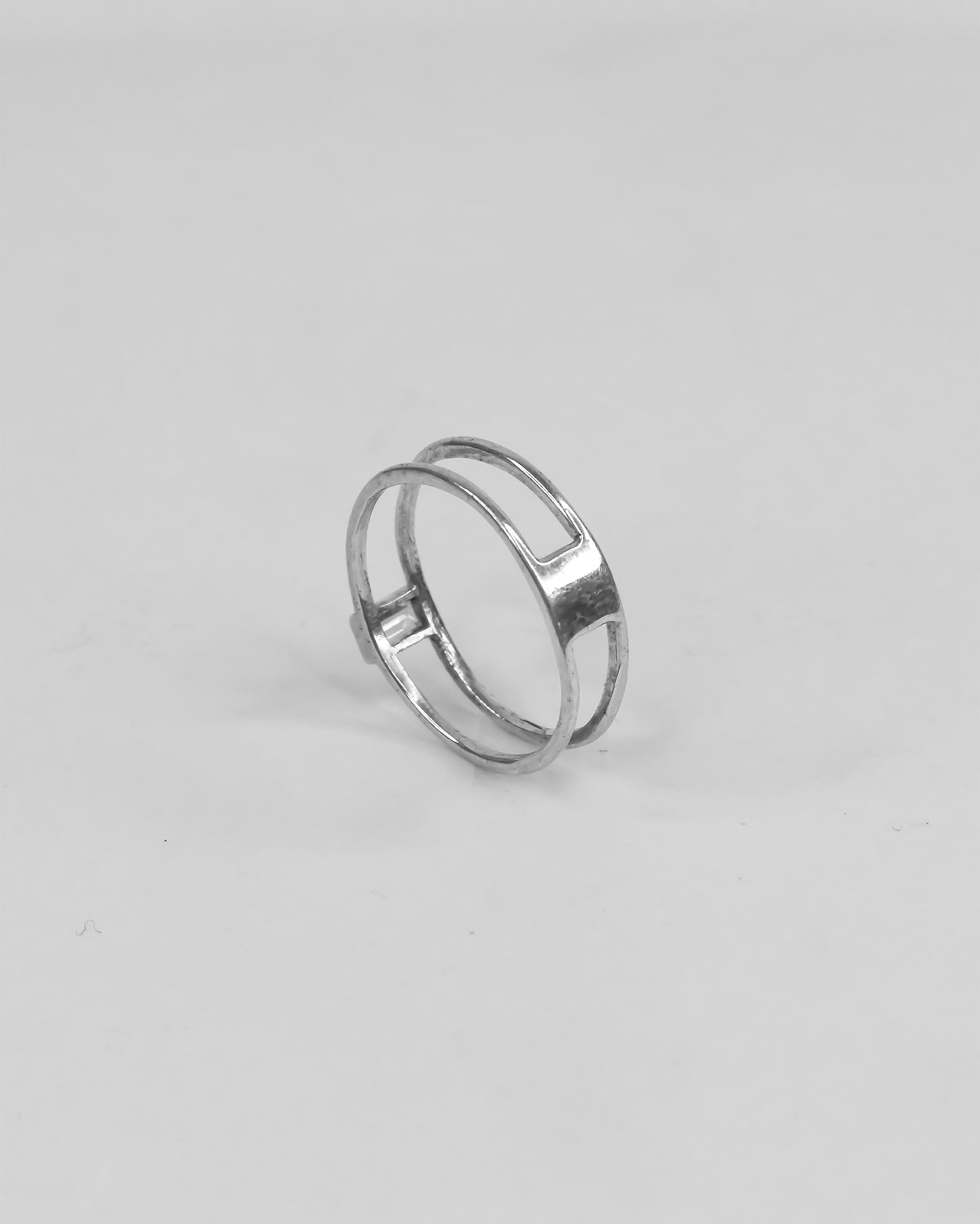 White Stone Ring